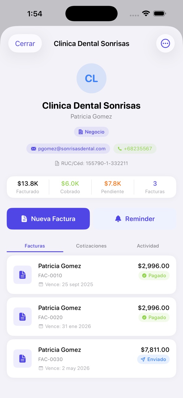 ZenTrack pantalla 5